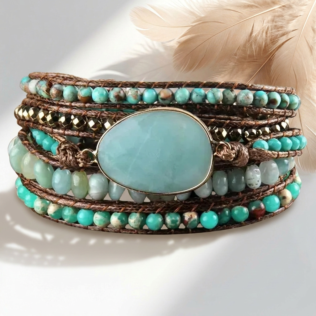 Bohémien con Amazonite