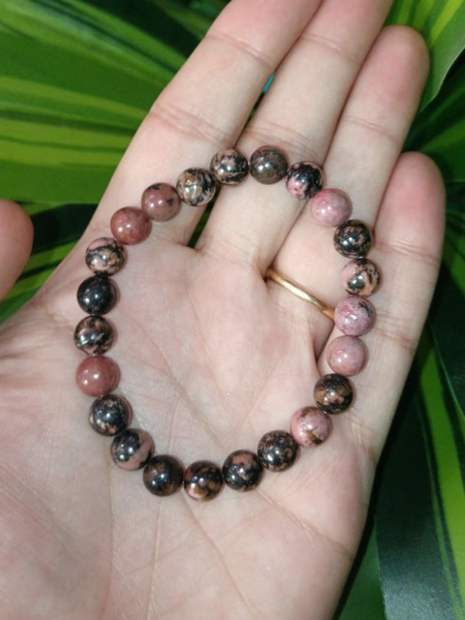 Bracciale Rodonite qualità A+