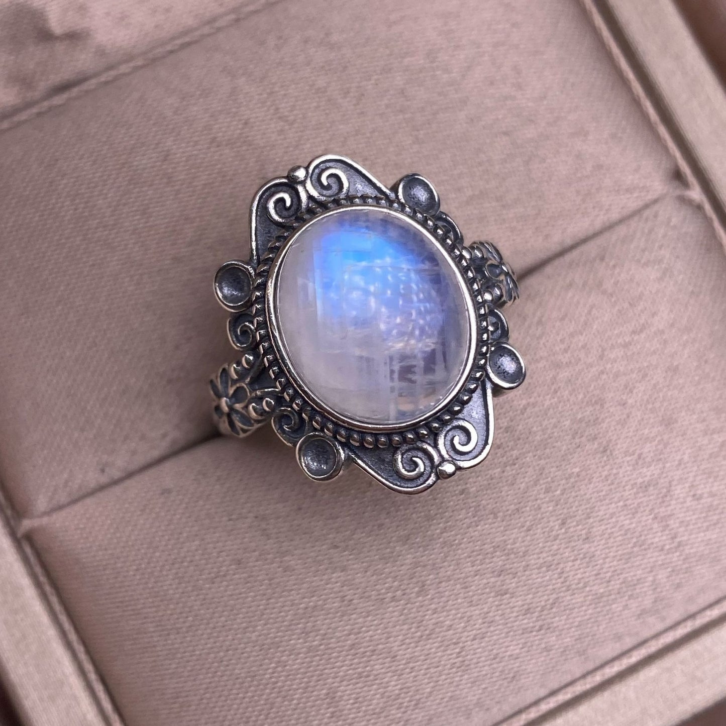 Anello specchio di Akasha Argento 925