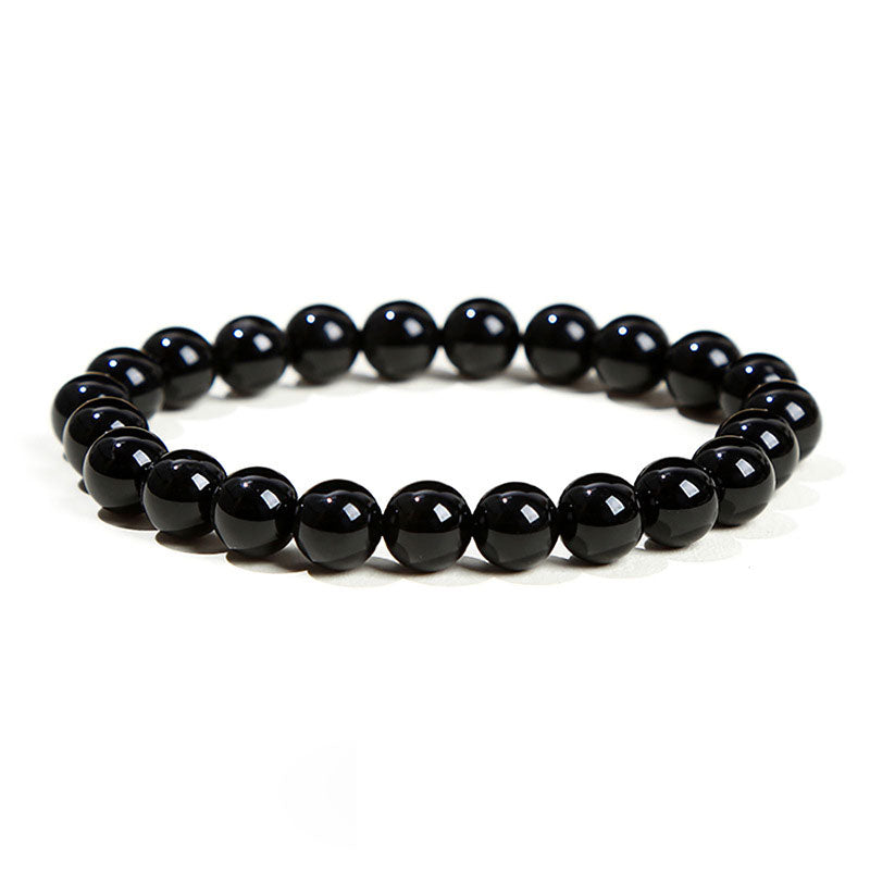 Bracciale in Cristallo Naturale Ossidiana