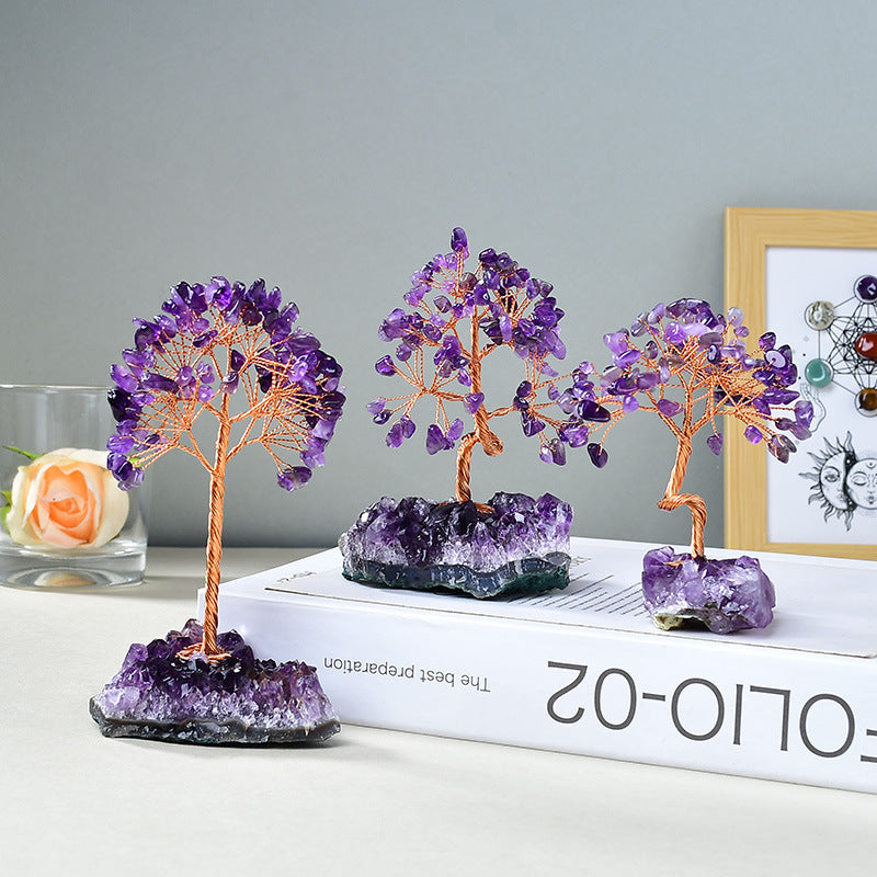 Bonsai in Ametista e Rame