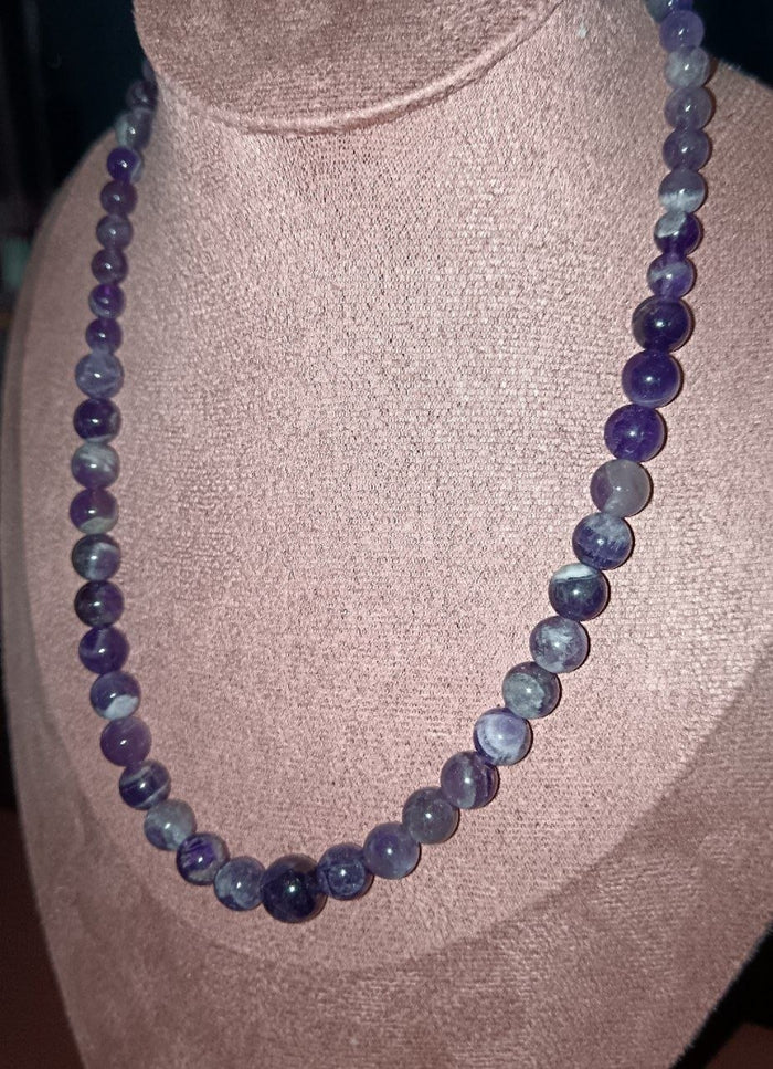 Collana graduata di Ametista