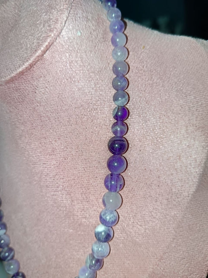 Collana graduata di Ametista