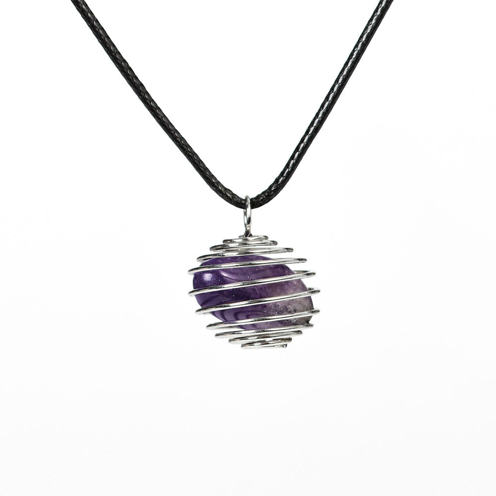 Collana Ciclone porta Ametista