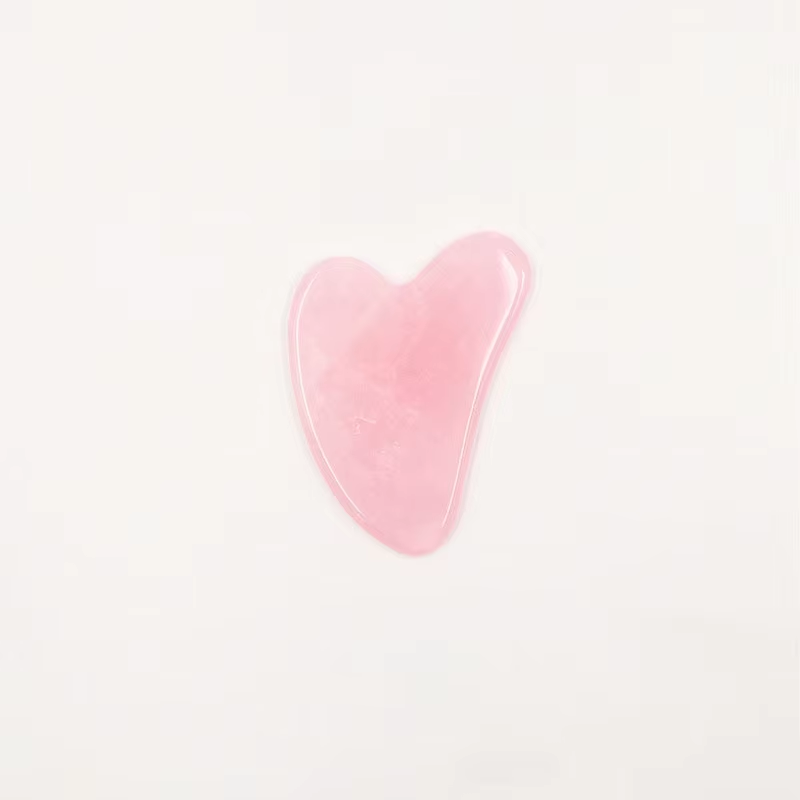 Set Viso in Quarzo Rosa – Roller & Gua Sha