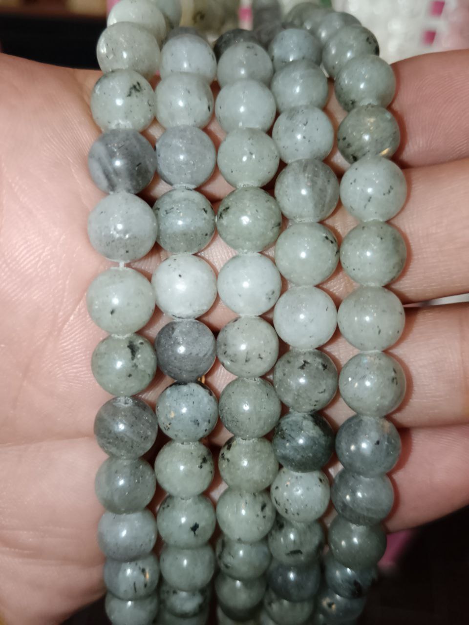 Filo di Cristallo 8mm Labradorite AB