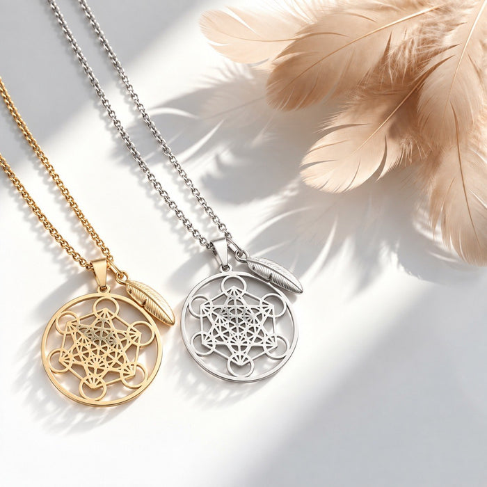 COLLANA CUBO DI METATRON