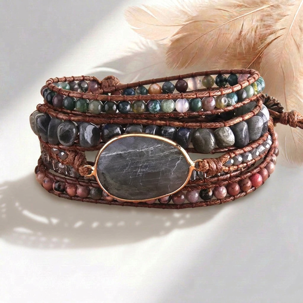 Bohémien con Labradorite