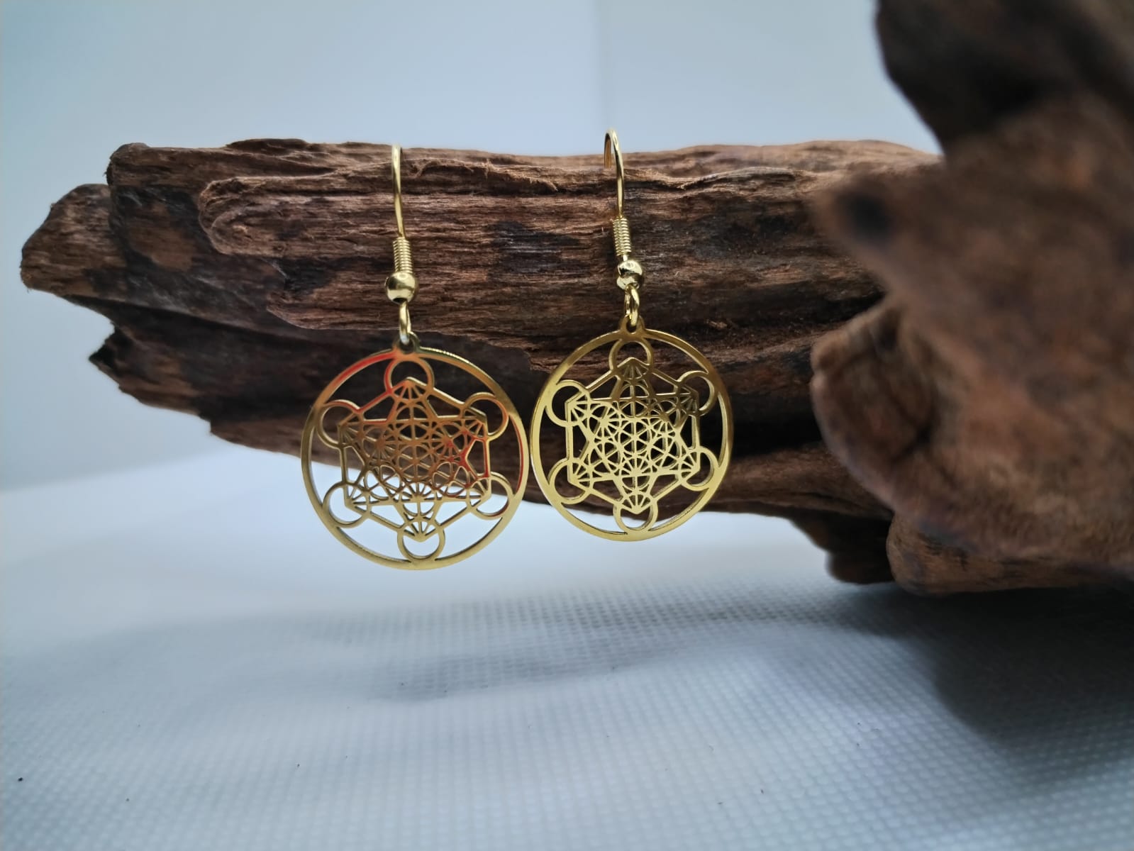 ORECCHINI CUBO DI METATRON