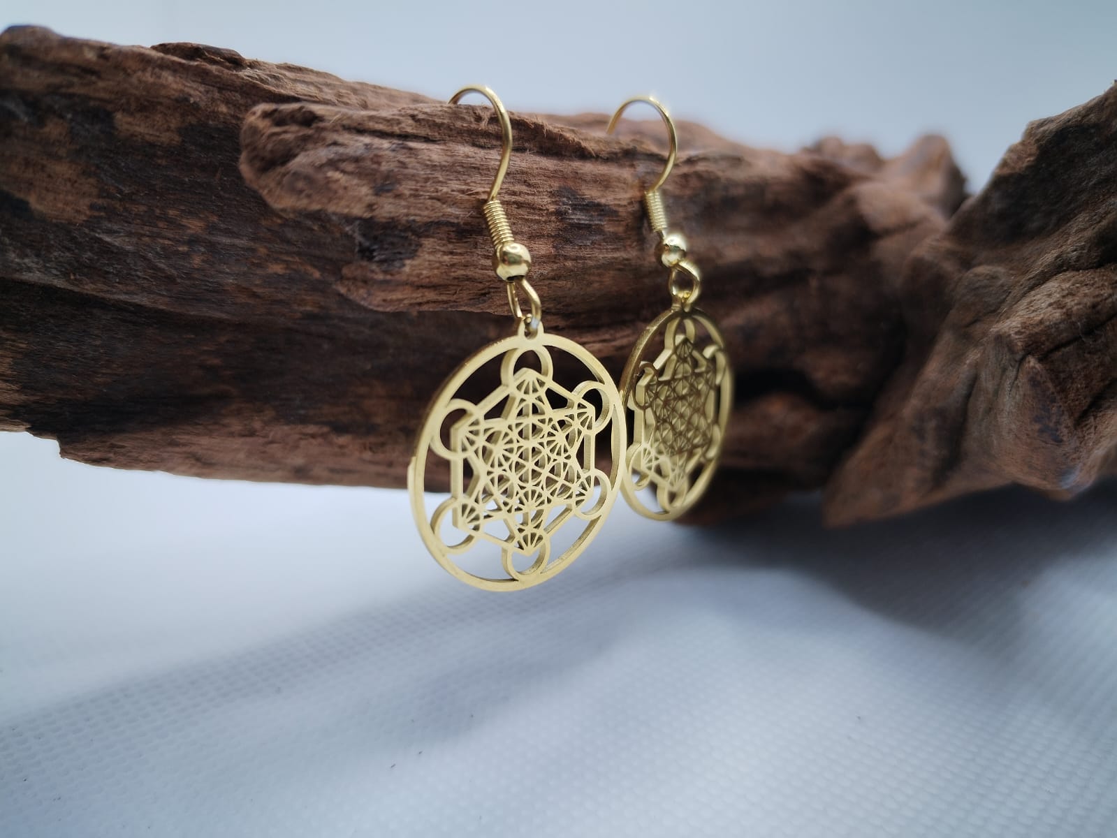 ORECCHINI CUBO DI METATRON