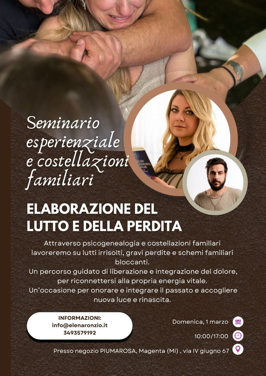 Evento dal vivo- Elaborazione Del Lutto e Della Perdita