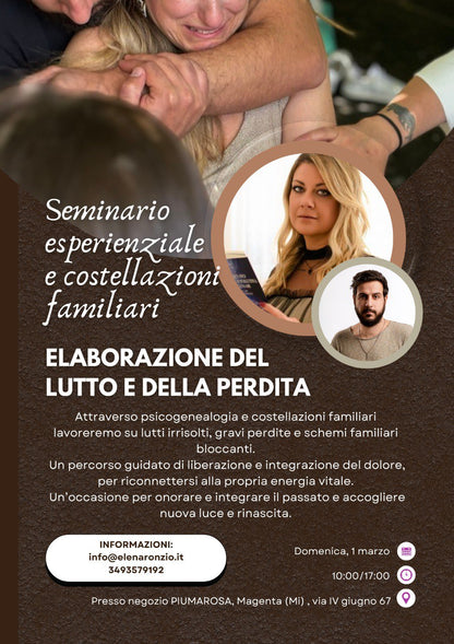 Evento dal vivo- Elaborazione Del Lutto e Della Perdita