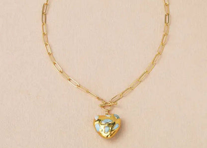 Cuore di Atlantide oro 18k