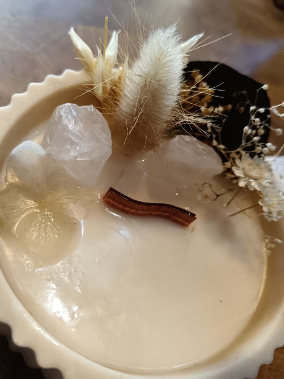 Candela profumata con Cristalli