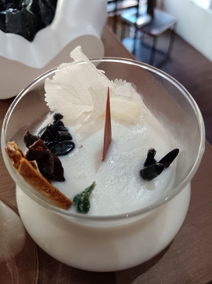 Candela profumata con Cristalli