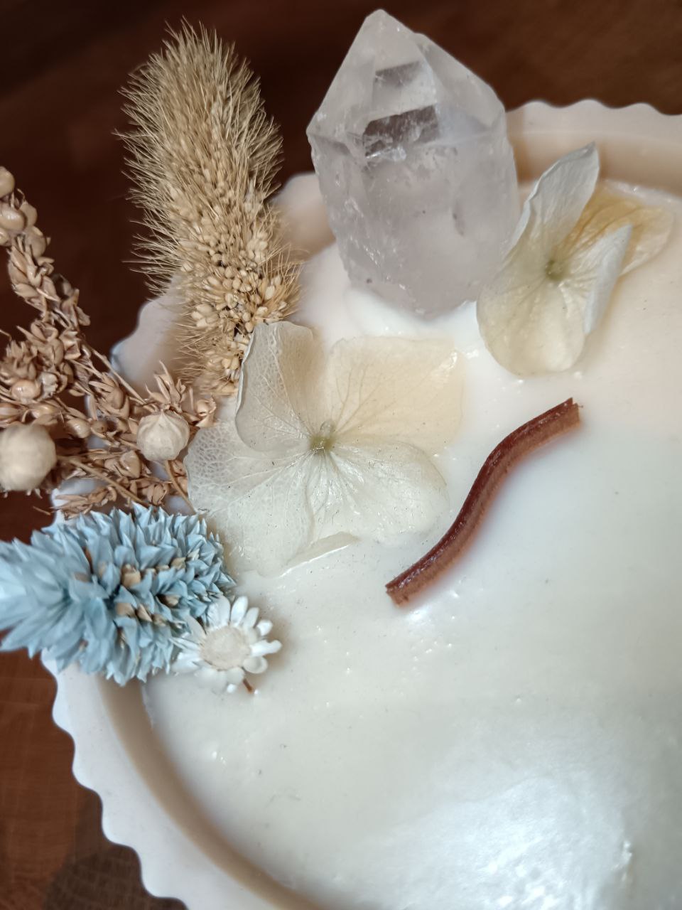 Candela profumata con Cristalli