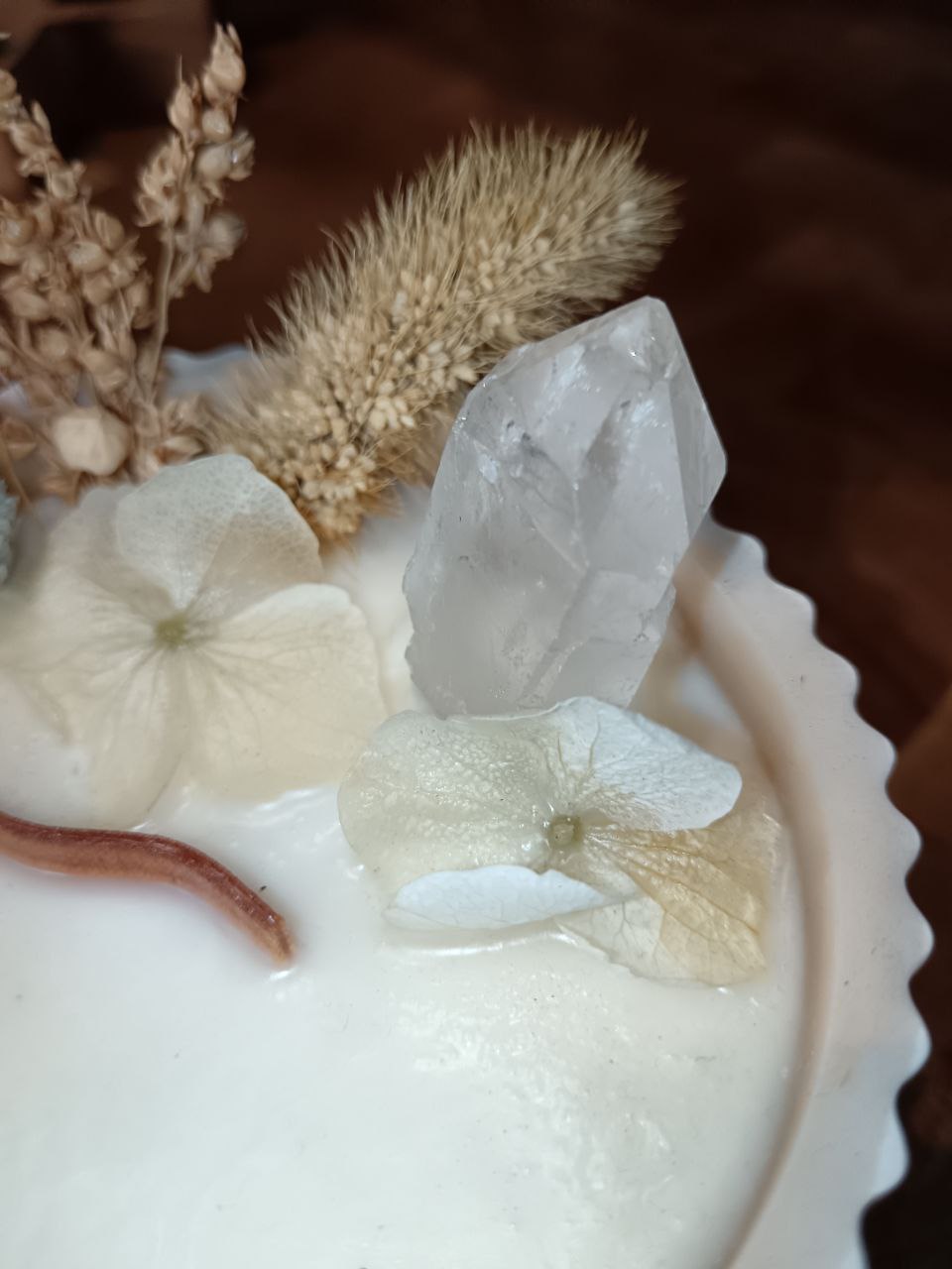 Candela profumata con Cristalli