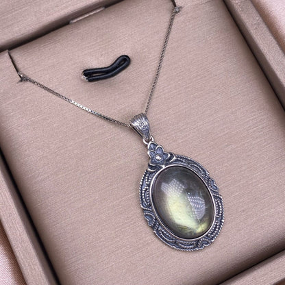 Collana in Labradorite Regina 925