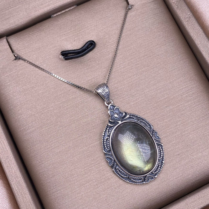 Collana in Labradorite Regina 925