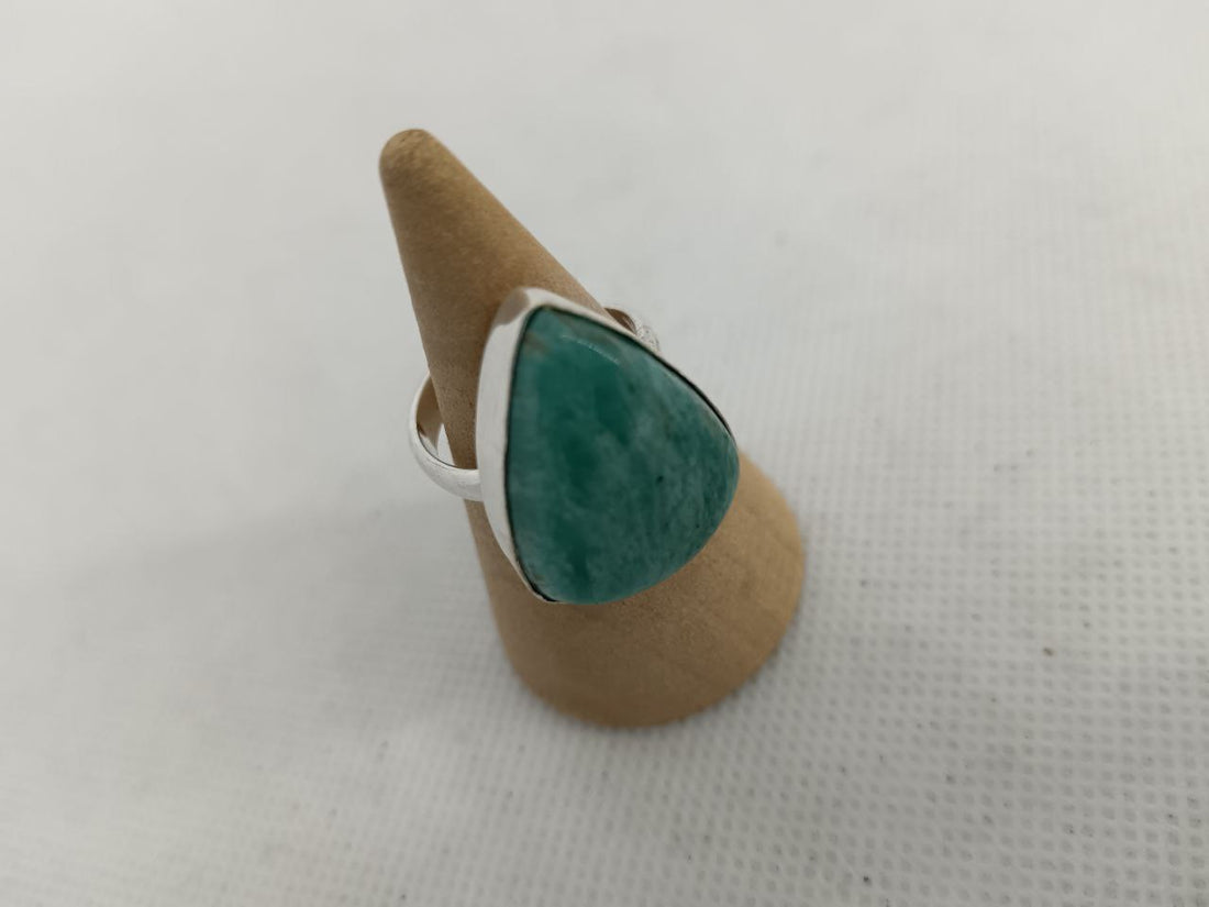 Anello Amazonite in argento 925