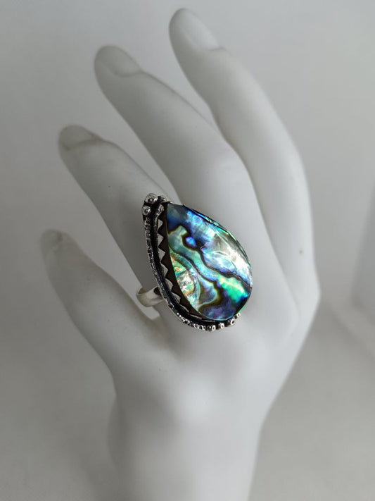 Anello Abalone in argento 925
