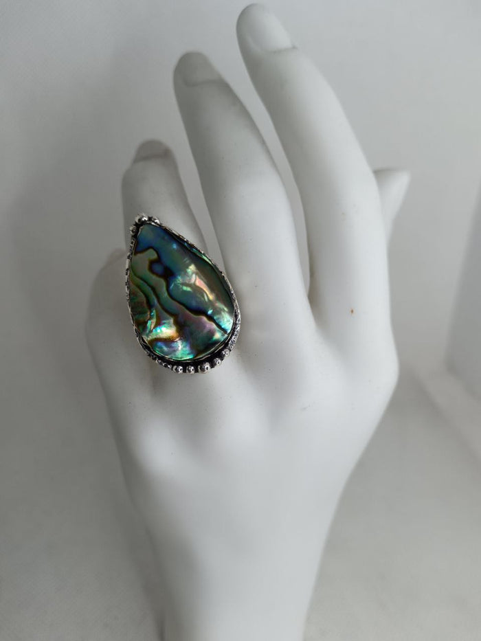 Anello Abalone in argento 925