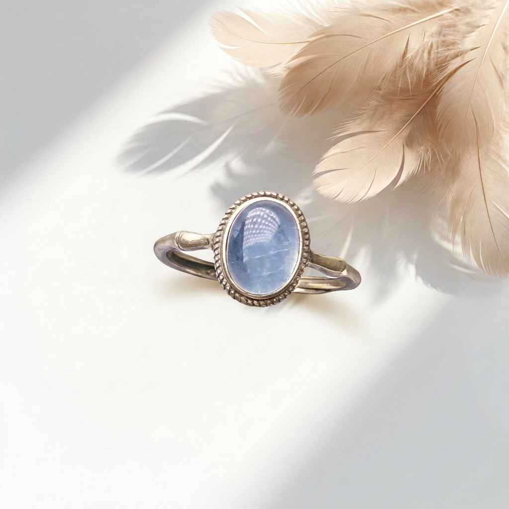 Anello Atlantide in Acquamarina Argento 925