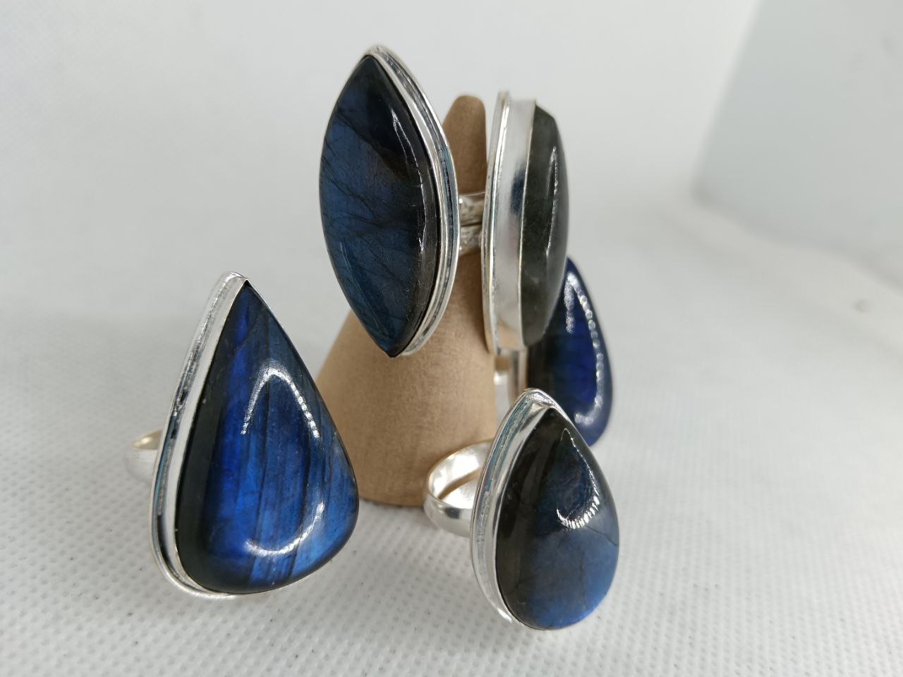 Anello in Labradorite Boreale 925