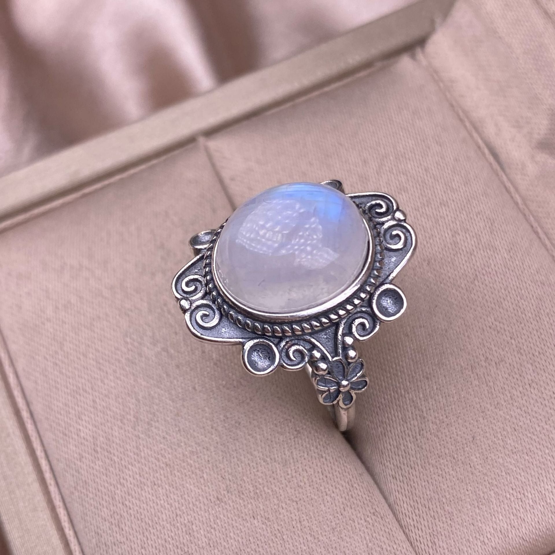 Anello specchio di Akasha Argento 925