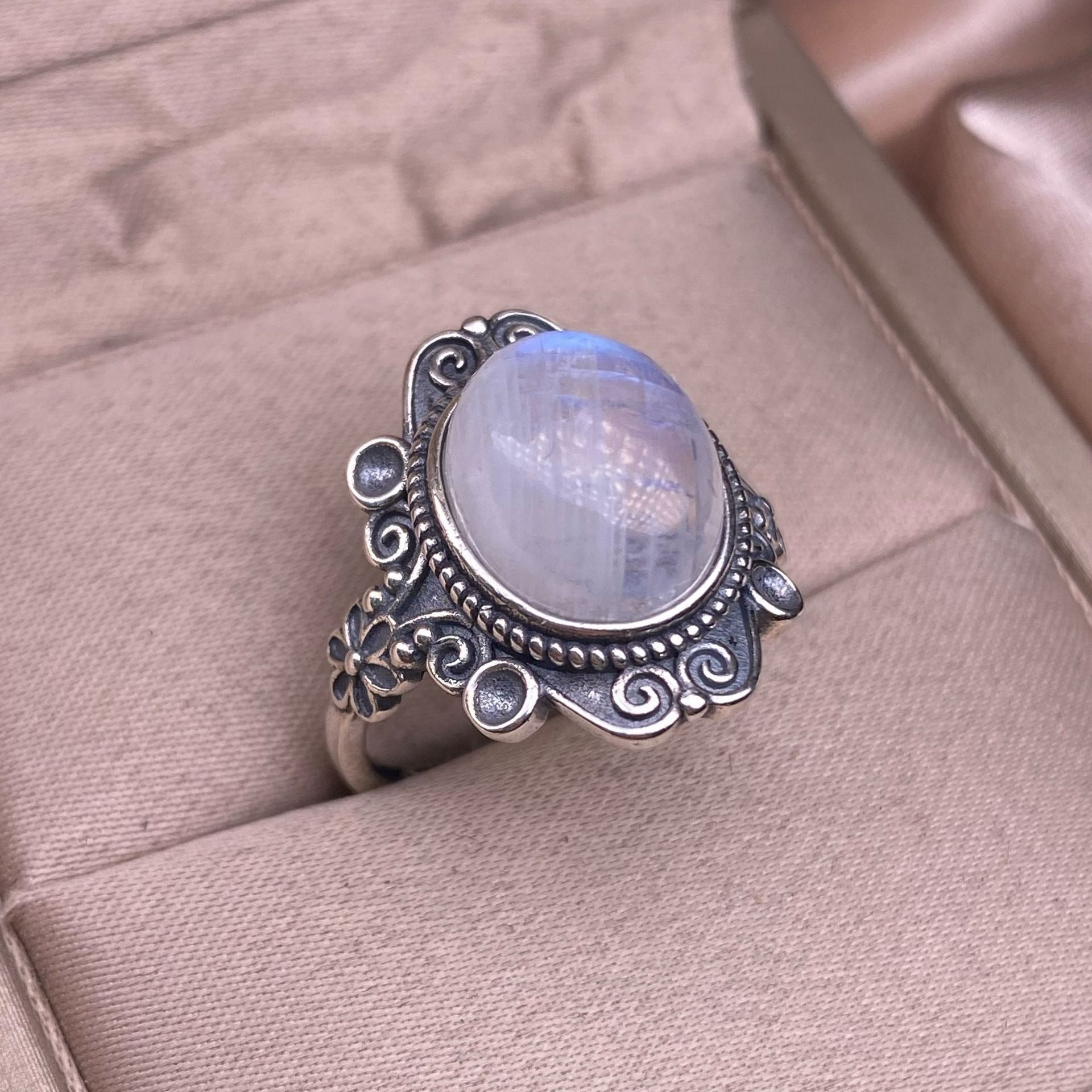 Anello specchio di Akasha Argento 925