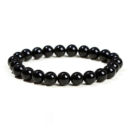 Bracciale in Cristallo Naturale Ossidiana