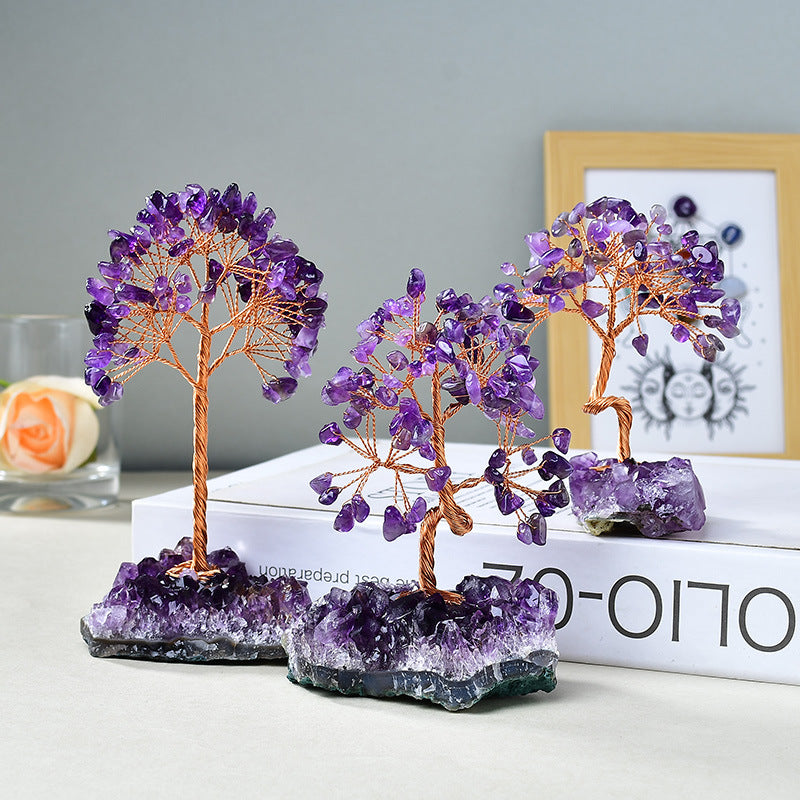 Bonsai in Ametista e Rame