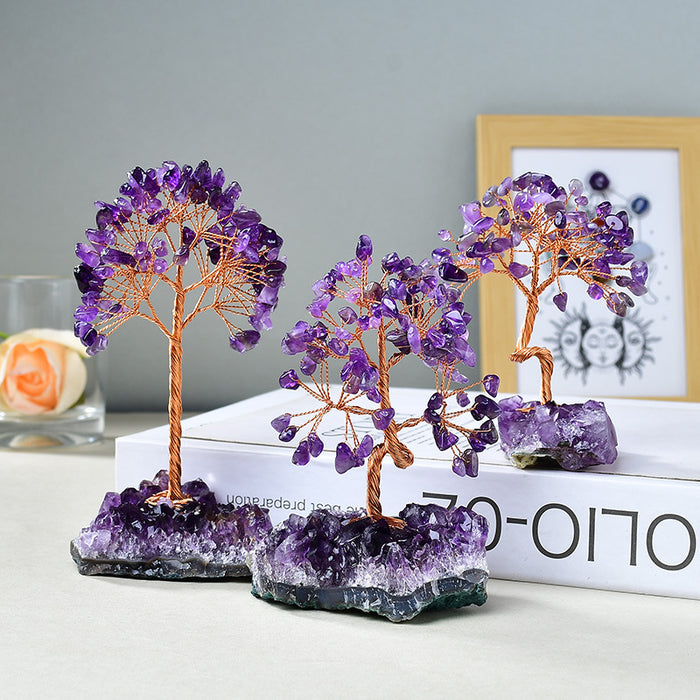 Bonsai in Ametista e Rame