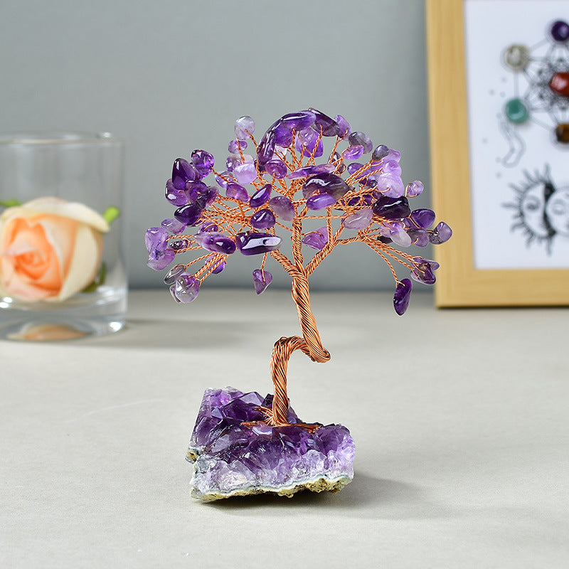 Bonsai in Ametista e Rame