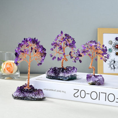 Bonsai in Ametista e Rame