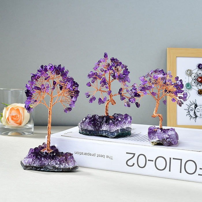 Bonsai in Ametista e Rame