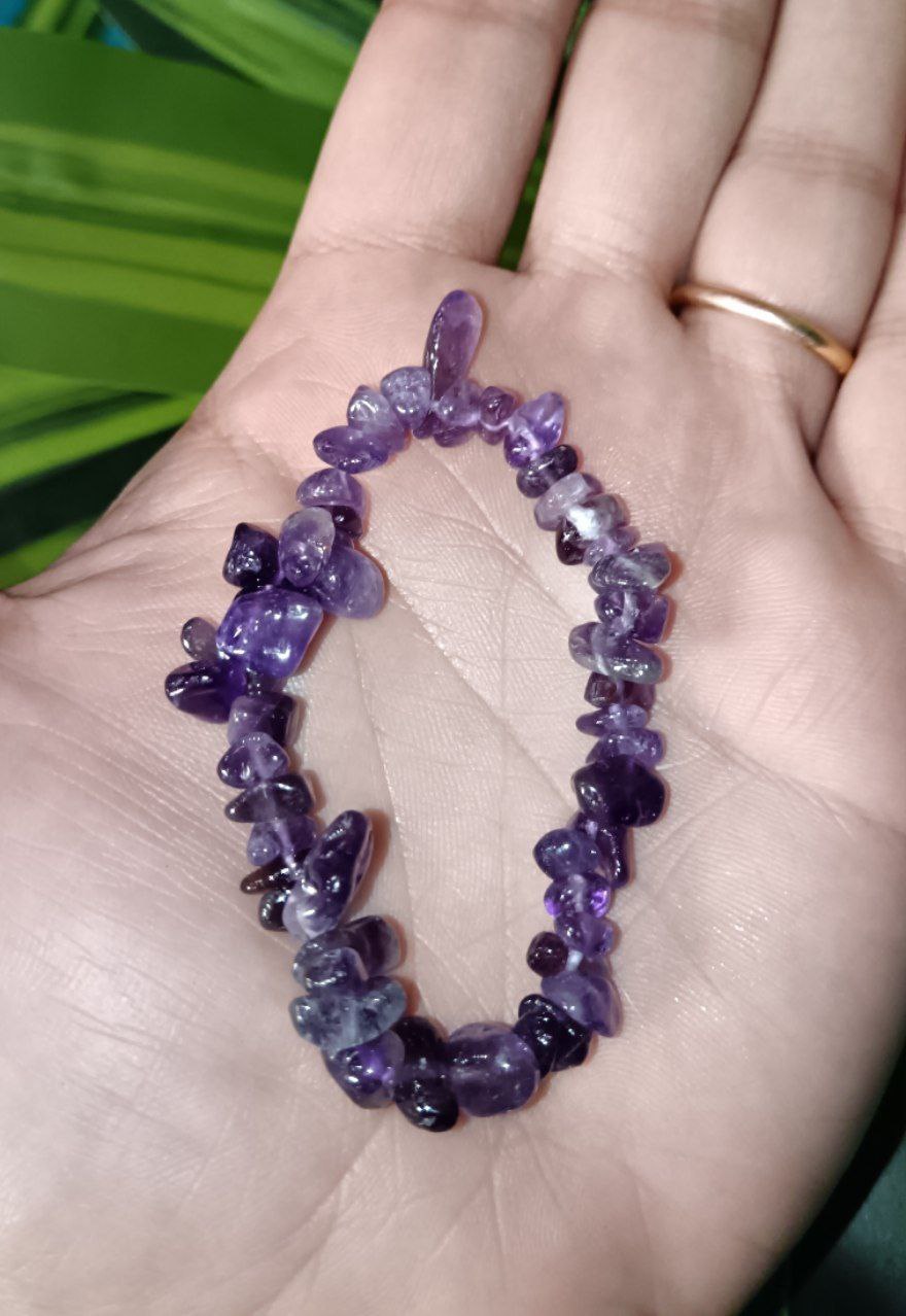 Bracciale Chips Ametista