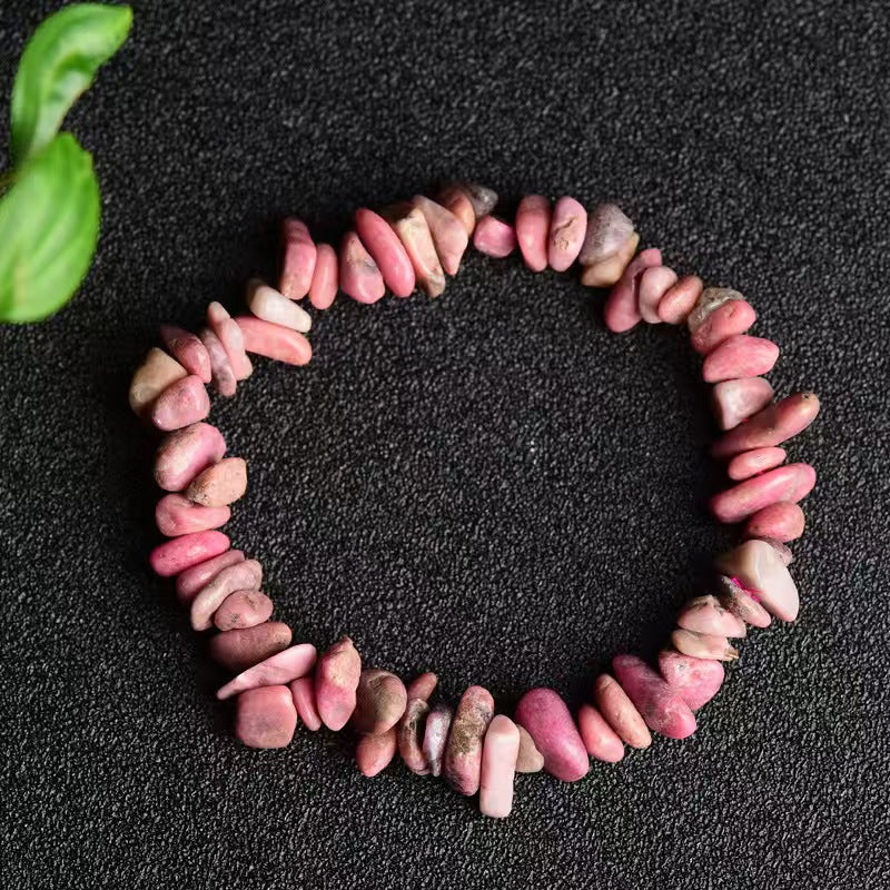 Bracciale chips Rodonite
