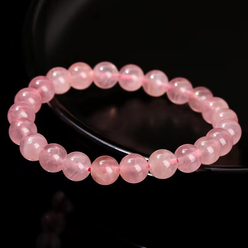 Bracciale in Quarzo Rosa