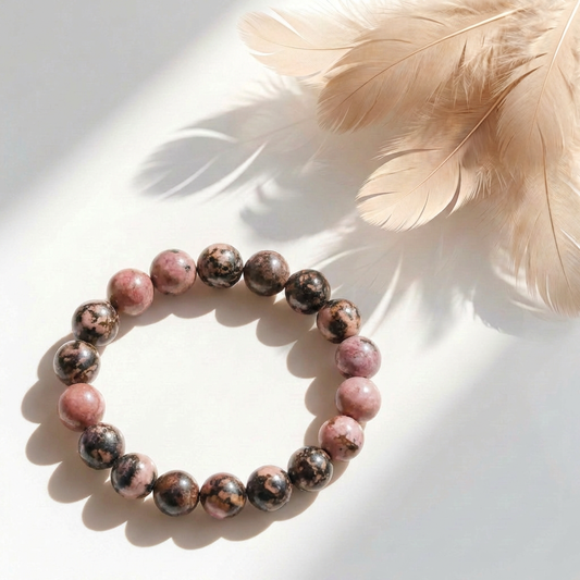 Bracciale Rodonite qualità A+