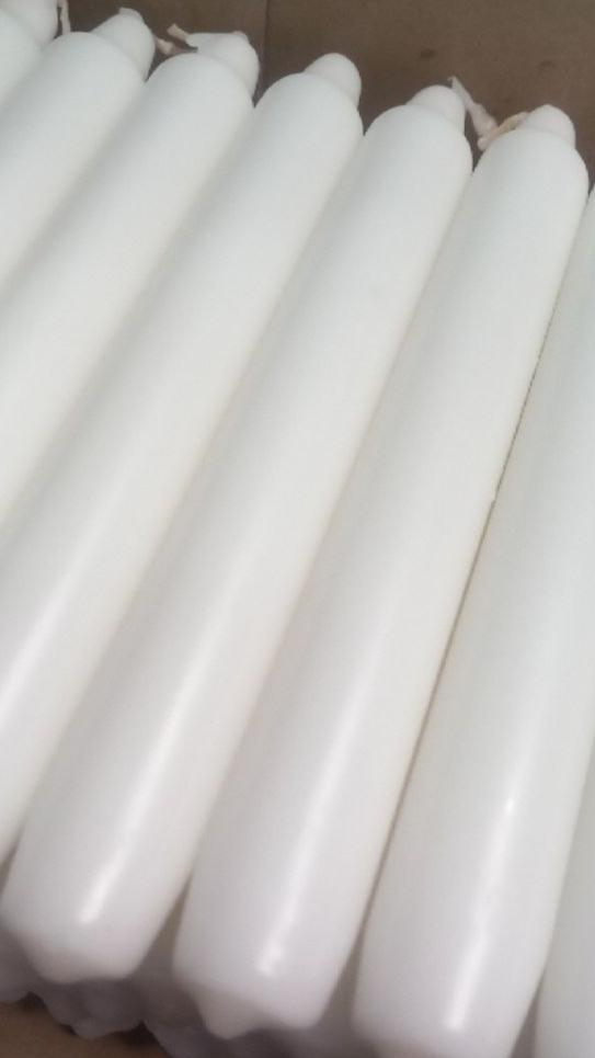 Candela bianca 17.50 cm