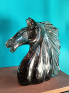 Cavallo in Quarzo Fumè