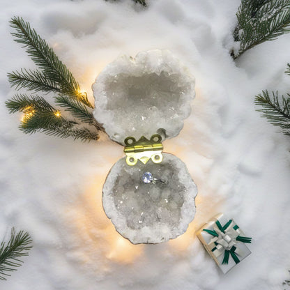 Portagioie in Cristallo di Rocca