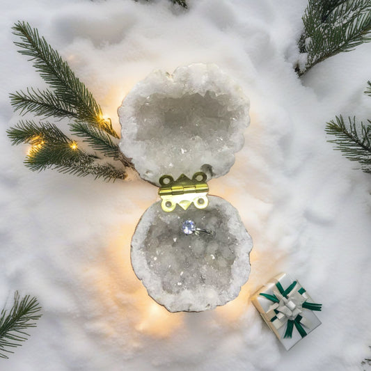 Portagioie in Cristallo di Rocca