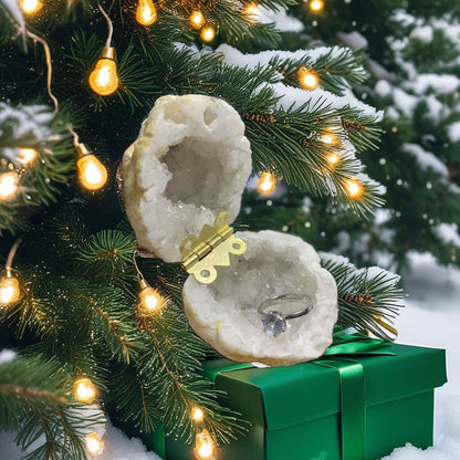 Portagioie in Cristallo di Rocca