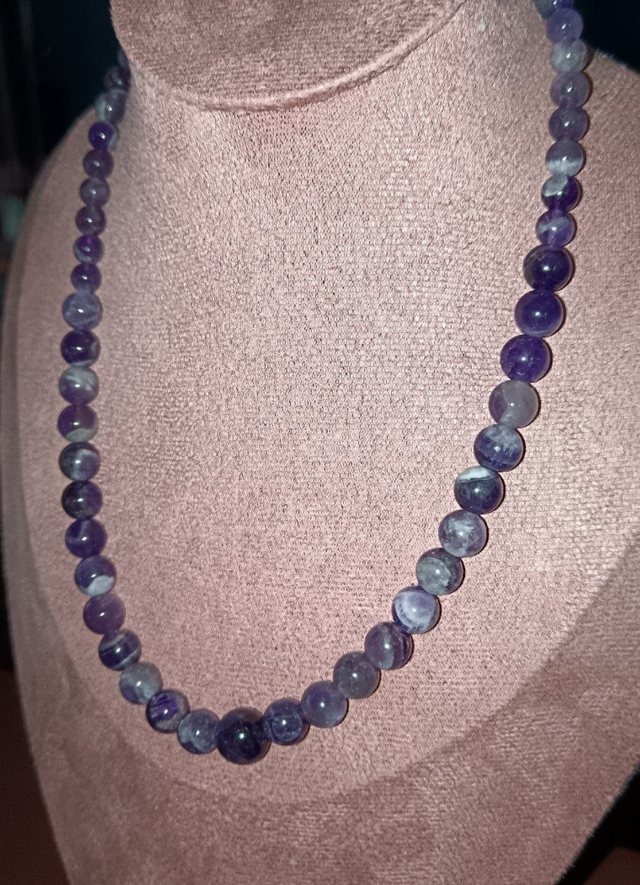 Collana graduata di Ametista