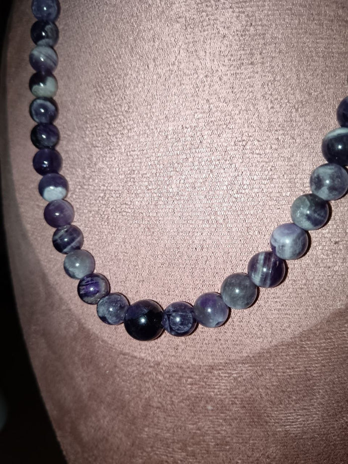 Collana graduata di Ametista