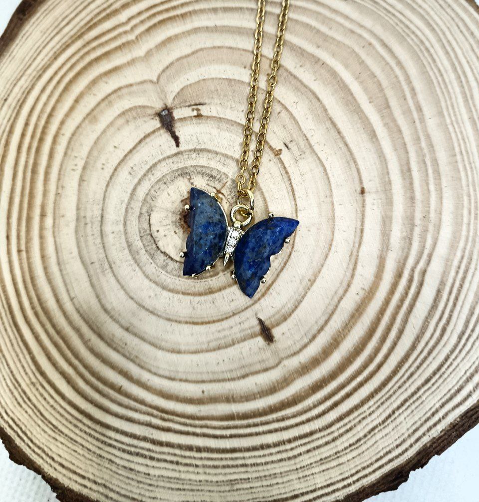 Collana Farfalla in Lapislazzuli
