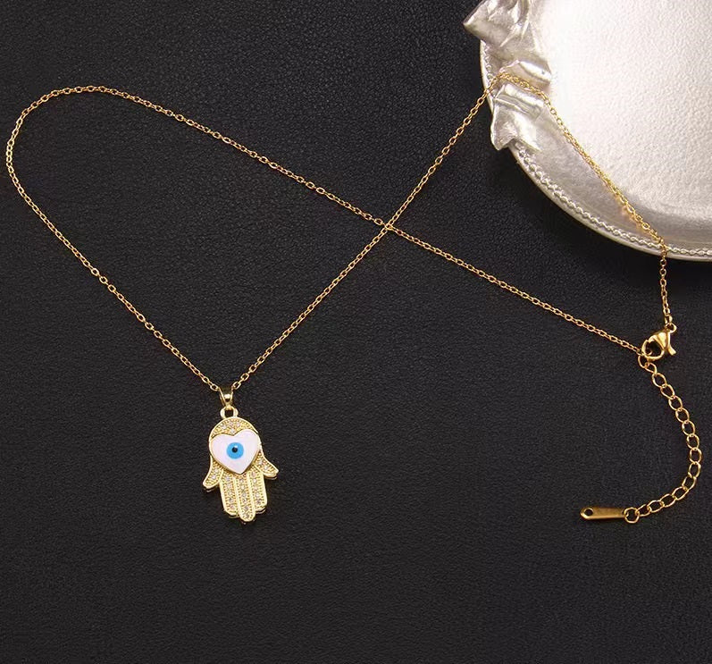 Collane Con Ciondolo A Forma Di Mano Di Hamsa In Acciaio Inossidabile Con Strass Jet In Stile Punk Retr Per Uomo Alla Moda Hip Hop Colore Acciaio Inossidabile Collane Con Ciondolo A Forma Di Mano Di Hamsa In Acciaio Inossidabile Con Strass Jet In Stile Punk Retr Per Uomo Alla Moda Hip Hop Colore Acciaio Inossidabile