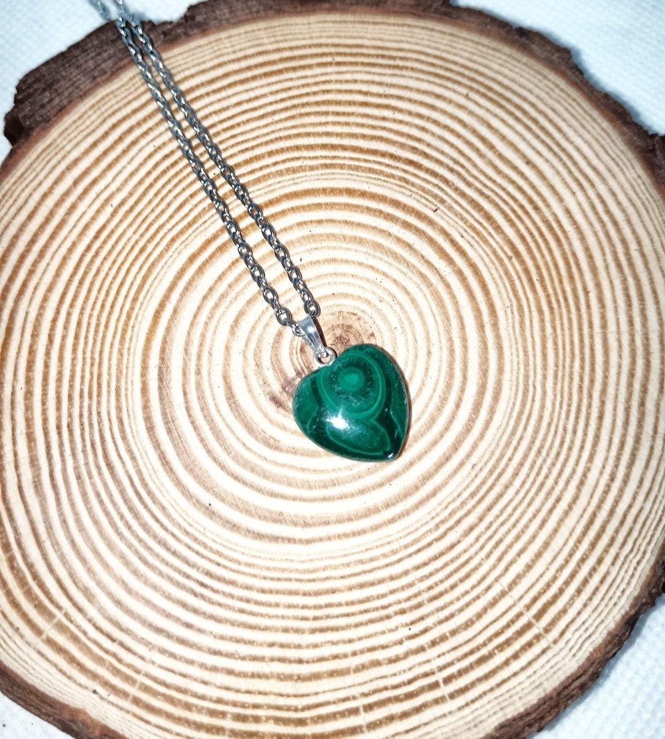 Cuore in Malachite